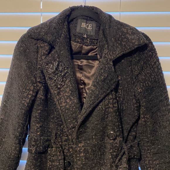 bKE pea coat S - Picture 3 of 4